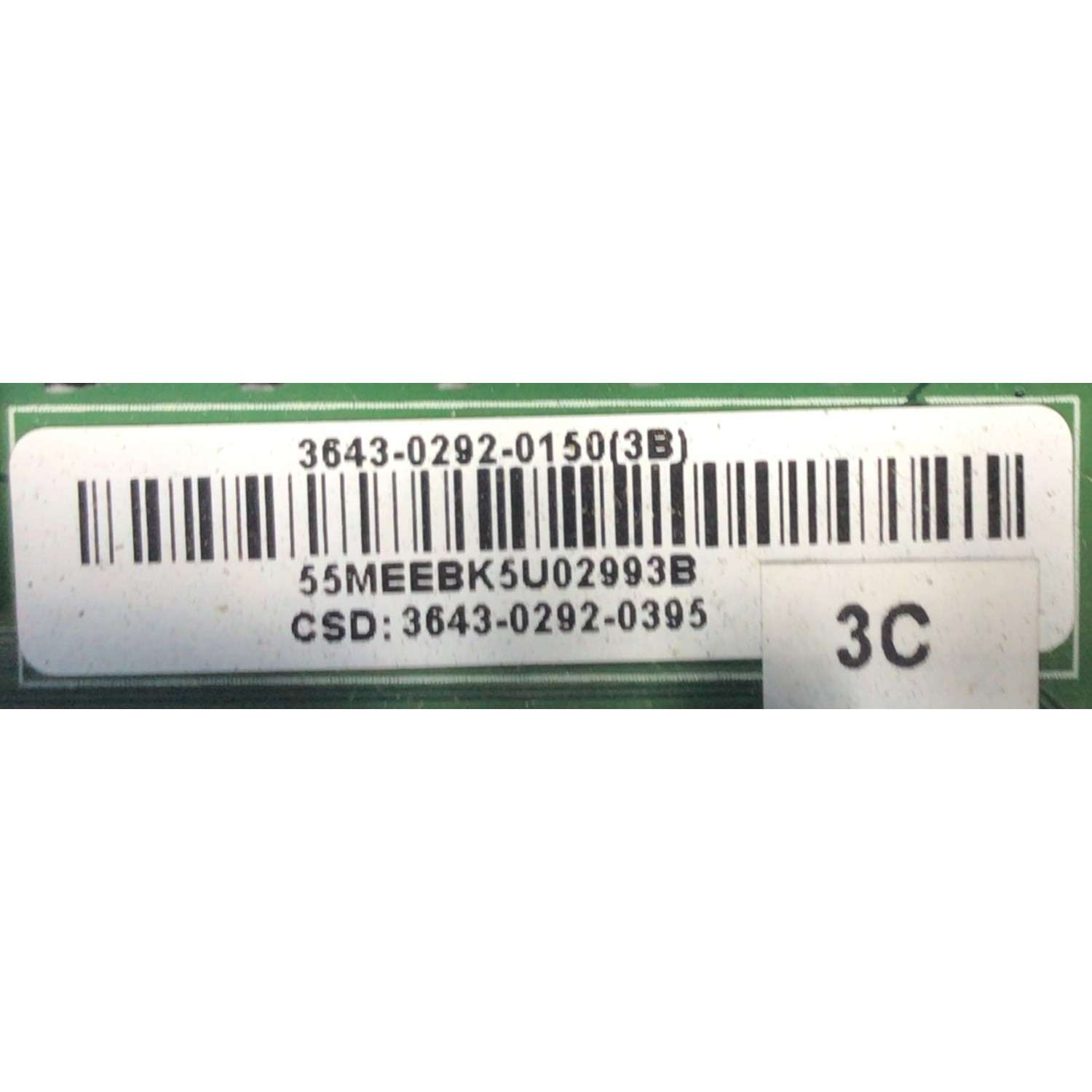 MAIN FUENTE PARA TV VIZIO / NUMERO DE PARTE 3643-0292-0150 / 0171-2272-7113 / 3643-0292-0395 / DISPLAY HV430QUB-H10 REV.1.1 / MODELO V435-G0 LAUFQEKV	 - Imagen 2